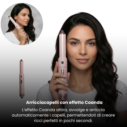 Chiomabella® Asciugacapelli AirStyler – 5 in 1 Rosa